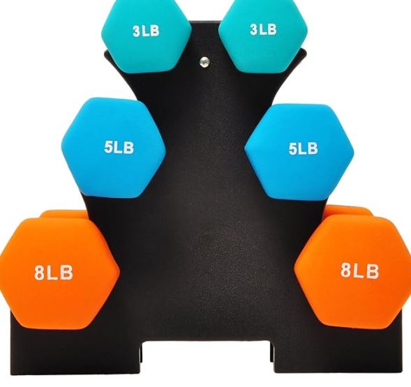 Weight Set with Rack